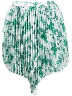 Wandering плиссированная юбка с цветочным принтом