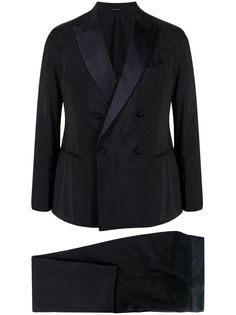Giorgio Armani костюм с двубортным пиджаком