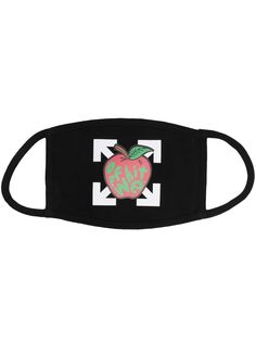 Off-White маска с логотипом Apple Arrow
