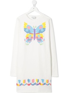 Stella McCartney Kids платье-футболка с принтом