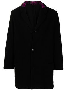 Yohji Yamamoto Pre-Owned пальто на пуговицах