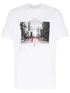 Armani Exchange футболка с логотипом