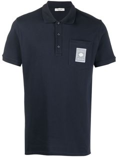 Valentino рубашка поло с нашивкой-логотипом