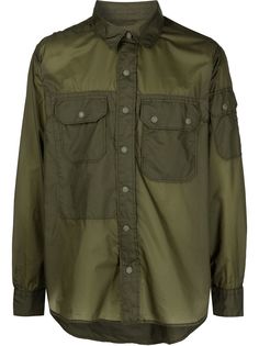 Engineered Garments рубашка Field с нагрудными карманами