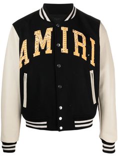 AMIRI бомбер с логотипом