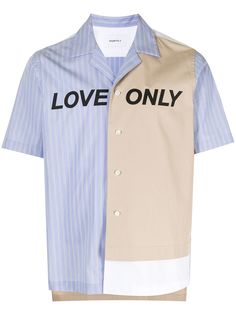 Ports V рубашка Love Only в полоску