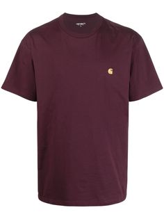 Carhartt WIP футболка с вышитым логотипом