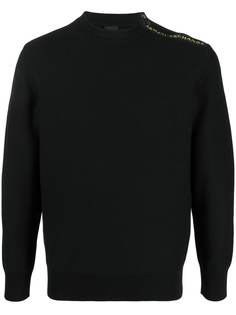 Armani Exchange пуловер с логотипом