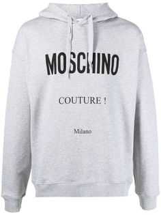 Moschino худи с логотипом