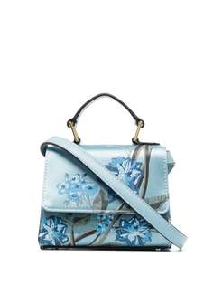 Alberta Ferretti мини-сумка с цветочным принтом