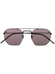 Saint Laurent Eyewear солнцезащитные очки-авиаторы SL422