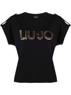 LIU JO футболка с круглым вырезом и логотипом