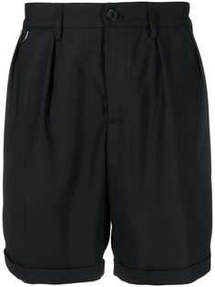 Neil Barrett строгие шорты с подворотами