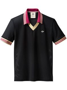adidas сетчатая рубашка поло из коллаборации с Wales Bonner