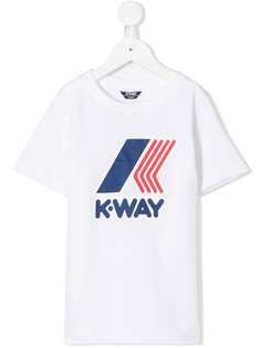 K Way Kids футболка с логотипом