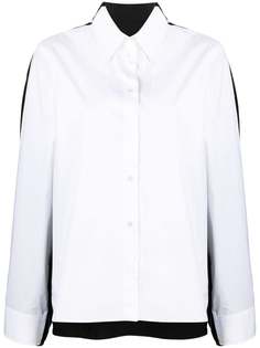 MM6 Maison Margiela рубашка в двух тонах