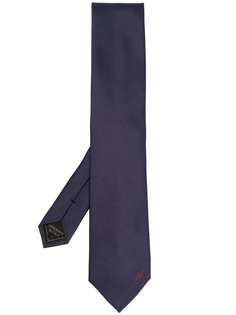 Brioni галстук с монограммой