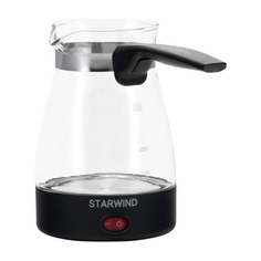 Кофеварка StarWind STG6051, Электрическая турка, черный