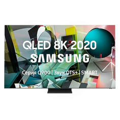Телевизор Samsung QE65Q900TSUXRU, 65", QLED, Ultra HD 8K, серый