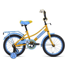Велосипед Forward Azure 16 (2021) городской (детск.) кол.:16" желтый/голубой 10кг (1BKW1K1C1028)