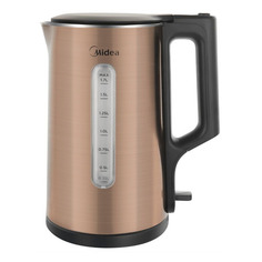Чайник электрический MIDEA MK-8079, 2200Вт, бронзовый