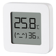 Датчик температуры и влажности Xiaomi Mi Temperature and Humidity Monitor 2 (NUN4126GL) белый