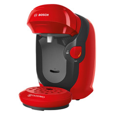 Капсульная кофеварка BOSCH TAS1103, 1400Вт, цвет: красный