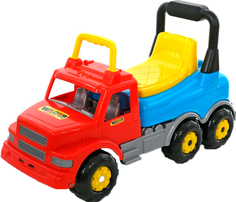 Каталка Wader Автомобиль Буран №2 (голубой, красный)