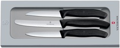 Набор кухонных ножей Victorinox Swiss Classic Paring 6.7113.3G (черный)