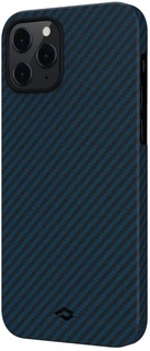 Клип-кейс Pitaka для Apple iPhone 12 Pro Max (сине-черный)