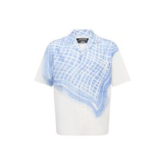 Рубашка из хлопка и льна Jacquemus