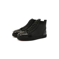 Кожаные кеды Lou Spikes Orlato Christian Louboutin