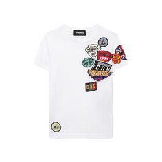 Хлопковая футболка Dsquared2