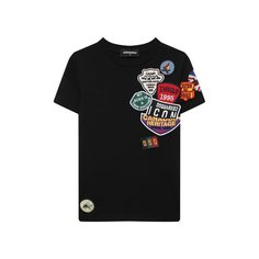 Хлопковая футболка Dsquared2