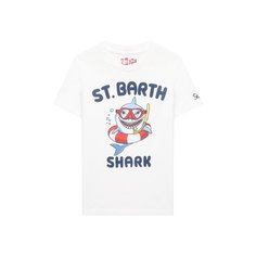 Хлопковая футболка MC2 Saint Barth