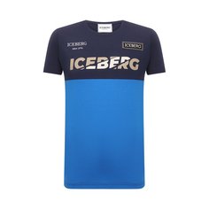 Хлопковая футболка Iceberg