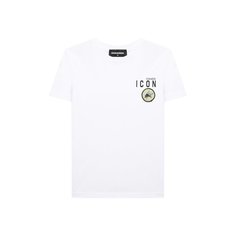 Хлопковая футболка Dsquared2