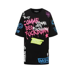 Хлопковая футболка Comme des Fuckdown