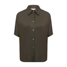 Рубашка из шелка и вискозы Vince