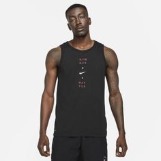 Мужская майка с графикой для тренинга Nike Dri-FIT