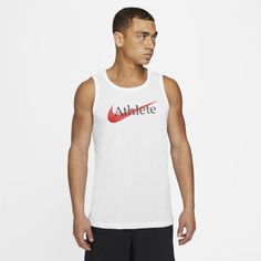 Мужская майка для тренинга с логотипом Swoosh Nike Dri-FIT