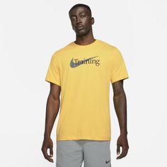 Мужская футболка для тренинга с логотипом Swoosh Nike Dri-FIT