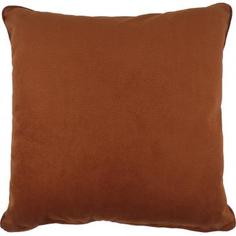 Подушка «Грид» 45x45 см цвет коричневый Linen Way
