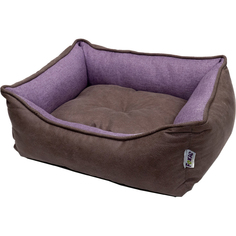 Лежак для животных Foxie Color 60x50x18 см фиолетовый