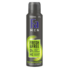 Дезодорант-аэрозоль Fa Men Fresh&Free с ароматом мяты и бергамота 150 мл