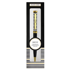 Именная шариковая ручка Be Happy "Black and Gold. Виктор"