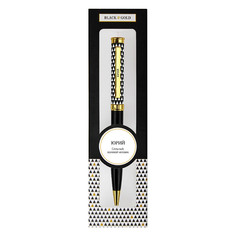 Именная шариковая ручка Be Happy "Black and Gold. Юрий"