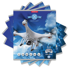 Тетрадь общая ErichKrause "Квадрокоптеры" 48 л линейка