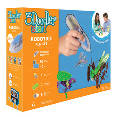 Набор с 3D-ручкой 3Doodler Start "Роботы"