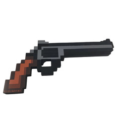 Пистолет Pixel Crew Магнум 8 Бит пиксельный 28 см